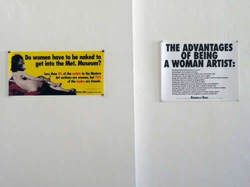 Guerrilla Girls . signed posters