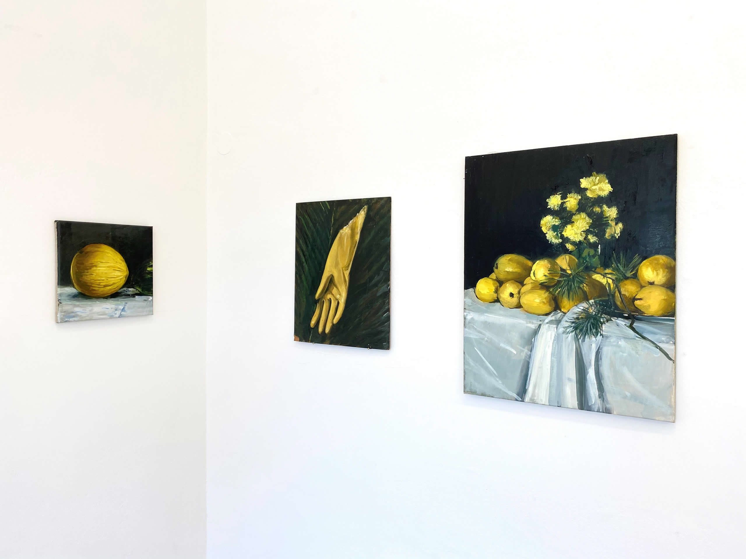 Alex Amann | Ausstellungsansicht | plaisirs simples | Galerie3